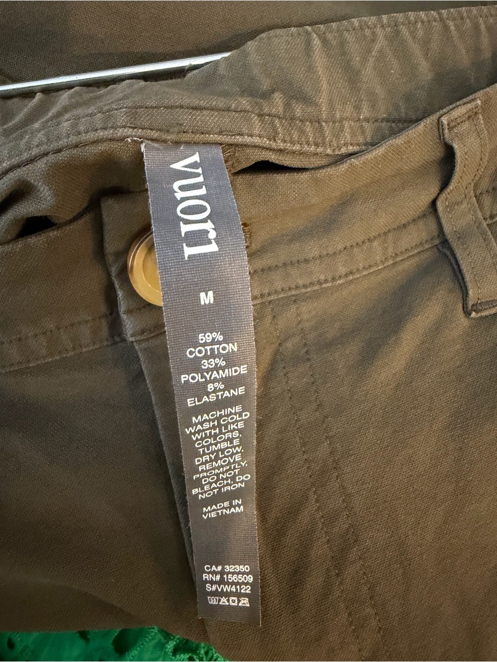 Vuori Olive Straight-Leg Utility Pants - Picture 5 of 5